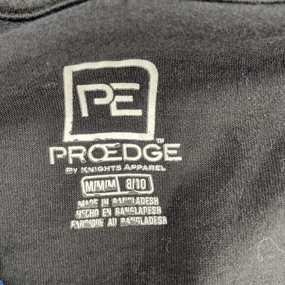 Tampa Bay Lightning Top Womens Medium Stamkos Blue Black Pro Edge Distressed Med - Picture 3 of 6